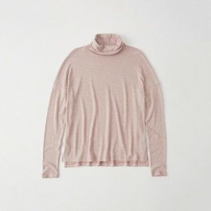 Cozy Pink Turtleneck